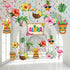 Outus 30 Pieces Hawaiian Luau Birthday Party Hanging Swirl Decorations, Flower Tropical Palm Flamingo Sign Foil Ceiling Decor for Floral Tropical ...