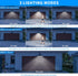 Clip On Solar Motion Lights Outdoor Waterproof, Solar Fence Lights Outside with 36 LEDs, 6000K Portable Solar Powered Security Light for Fence Gar...