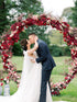 MACTING Artificial Rose Flowers 30PCS Real Touch Fake Flowers with Stem Red Foam Roses for DIY Wedding Bouquet Backdrop Table Centerpieces Arrange...