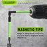 3.5" Long 1/4" Hex Head Allen Wrench Drill Bits, SAE Impact Driver Bit Set 5/64 to 5/16, Magnetic Tips Magnetic Screwdriver Bits Hex Drill Bit Set...
