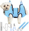 Dog Grooming Hammock for Nail Trimming Pet Hammock for Small Dogs with Security Strap Cat Sling for Nail Clipping with Clippers Nail File and Pet ...