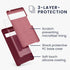 kwmobile Case Compatible with Google Pixel 6 Pro Case - TPU Silicone Phone Cover with Soft Finish - Rhubarb Red...