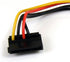 StarTech.com 6in 4 Pin LP4 to Right Angle SATA Power Cable Adapter - LP4 to SATA - 6in LP4 to SATA Cable - 4 pin to SATA (SATAPOWADAPR)...