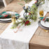 DII Holiday Dining Table Linen Sparkle Metallic Kitchen Décor, Table Runner, 14x72, Jacquard Snowflakes...