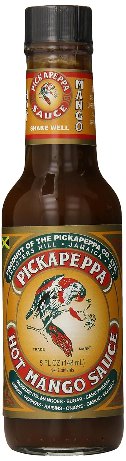 Pickapeppa Hot Sauce, Mango, 5 Ounce (pack of 3)...