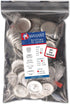 50 Buttons to Cover - Made in USA - Self Cover Buttons with Wire Eyes - size 60 with Tool...