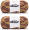 Bernat Symphony Autumn Maple Yarn - 2 Pack of 225g/8oz - Wool Blend - 5 Bulky - 309 Yards - Knitting/Crochet......
