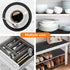 Shelf Liners for Kitchen Cabinets Non Adhesive Drawer Liner EVA Material Cupboard Mat Refrigerator Mats Washable Fridge Liner for Cabinet, Storage...
