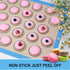 STATINT Silicone baking Mat, Non-Stick Food Safe Set of 2 Half Sheet Reusable Heat Resistant Liner for Macarons, Cookies, Pastries, Bread, Meat,16...