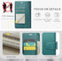 for Samsung Galaxy S24 Plus/S24+ Wallet Case with RFID Blocking Credit Card Holder, PU Leather Flip Kickstand Protective Shockproof Cover Women Me...