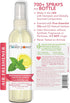 Air Freshener Spray | Variety Pack – Citrus & Spice + Peppermint & Lemon | 4 Fl Oz | Pack of 2 | Scented w/Pure Essential Oils | Plant-Based Room,...