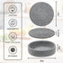 Trivets for Hot Dishes, Trivets for Hot Pots and Pans, Cotton Coasters 4 Pcs and Storage Basket 1 Pack, Pot Holders for Kitchen, Hot Pads for Tabl...
