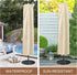 Patio Umbrella Cover - Waterproof 420D Oxford Outdoor Umbrella Covers With Folding Rod. Parasol Cover for 7.5ft 8ft 9ft 10ft 11ft (Beige)...