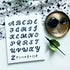 BENECREAT 4PCS 4x7 Inch Alphabet Number Metal Stencils 4 Style Steel Stencil Template for Wood Carving, Drawings and Woodburning, Engraving and Sc...