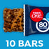 Fiber One 80 Calorie Chewy Bars, Chocolate Peanut Butter, Snack Bars Value Pack, 10 Ct, 8.2 oz...