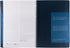 Fabriano Ecoqua Plus Hidden Spiral-Bound Notebook, 8.3" x 11.7", A4, Lined, Navy...