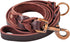 Heavy-Duty Leather Dog Leash 5.6 ft - Soft & Strong Training Dog Leashes for Small, and Medium (Brown, 5.6 ft x 5/8")...