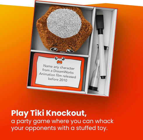 Tiki Knockout: Bluff Your Way to Victory – Team Building & Party Board Games – Bluffing Trivia Game for Friends & Family Game Night...