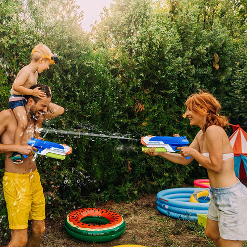 Water Guns for Kids - Summer Soaker Squirt Guns, 400CC/40ft for 3 Years Old and up Boys Girls Adults - 2 Pack Outdoor Toy for Swimming Pool Yard L...