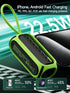 MOVE SPEED Portable Charger 5000mAh, PD 20W & QC 22.5W Fast Charging, Foldable Type-C Plug, with Built-in Cable, 18W Input, Power Bank Compatible ...
