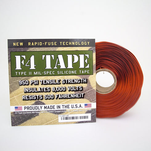 Bond It F4 Emergency Self-Fusing Silicone Tape, Repair Plumbing Pipe & Radiator Hose Leak, Electrical Insulation, Permanent Bonding, Waterproof, 1...