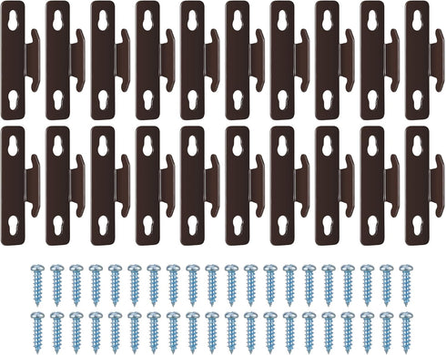 Sratte Curtain Rod Bracket Curtain Rod Single Bracket Curtain Hardware Brackets Spreader Wall Bracket Hooks with Screws Window Hardware Rod Holder...