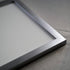 8x8 Frame Silver Pewter Wood Picture Square Frame - Picture Frame Includes UV Acrylic, Foam Board Backing, & Hanging Hardware Included...