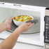Compact Microwave Multi-Mat, 9.5 Inches, Gray – Microwave Food Splatter Protector & Heat-Resistant Trivet...