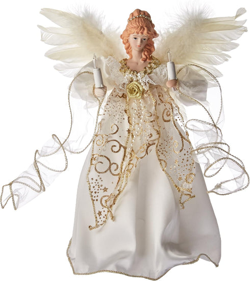 Kurt Adler UL2146 Illuminated Angel Treetop...