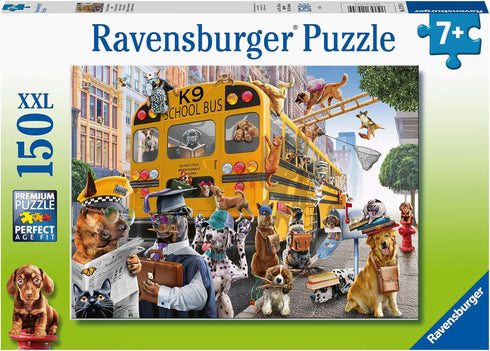 Ravensburger 12974 Pet School Pals 150 Piece Puzzles for Kids, Every Piece is Unique, Pieces Fit Together Perfectly...