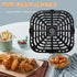 Air Fryer Grill Pan for Instants Vortex 2QT Mini Air Fryer Oven, Premium Air Fryer Grill Crisper Plate, Air Fryer Grate Grid with Rubber Tabs for ...