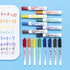 AVERY Marks A Lot Dry Erase Markers, Low Odor White Board Markers with Bullet Tip, 6 Black (24483)...