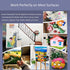 Acrylic Paints Set - 24 Colors Art Painting Kit Supplies for Wood, Canvas, Fabric, Rock, Glass - Non-Toxic Acrylic Paint for Kids, Beginners and A...