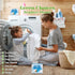 Travel Laundry Detergent - Laundry Sheets Detergent Eco-friendly No Plastic Recyclable Packaging,Washing Detergent Soap Strips for Home Dorm Trave...