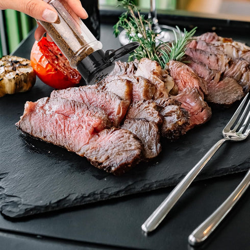 5 PCS Plastic Seasoning Containers with Shaker Lids 3oz Empty Spice Jars to Pour or Shake Storage Portable Black Red Green Clear Seasoning Bottles...