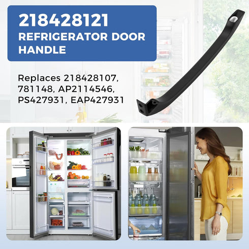 AMI PARTS 218428121 Door Handles for Refrigerator Replace 5304486361,5304504510, 242059506?5304504509, AP6036332, 242059503...