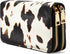 Cow Print Wallet for Women,Western Highland Cowhide Purse Zip Around Walles Cow Stuff Gifts for Ladies Brown...