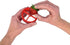 PushBerry 2-in-1, One Step Kid-Friendly Strawberry Stem Removal, Hull, and Slice Tool, Red...