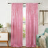DUOBAO Sequin Backdrop 2FTx7FT Pink Gold Glitter Backdrop Curtain Fuchsia Pink Sequence Back Drop Photography Backdrop for Wedding Birthday Baby S...