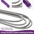 Pipe Cleaner Brush Flexible Long Drain Brush, Double Elastic Ended Nylon Cleaner Hose Tube 67 inch Stainless Steel and 9 inch Straw Cleaning Brush...