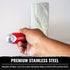 10" Soft-Grip Stainless Steel Taping Knife - LEVEL5 | Pro-Grade | Metal Hammer End | 5-136...