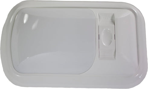 Arcon 18121 Euro Style Single Light with White Lens and White Base...