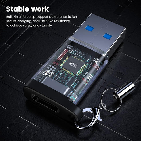 USB C to USB Male Adapter USB to USB C USB Type C Adapter Type C Charger Connector for Apple MagSafe Watch 7/8 USB C Adapter Type C Charger Cable ...