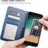 Bocasal for iPhone 7/8 Plus Wallet Case with Card Holder PU Leather Magnetic Detachable Kickstand Shockproof Wrist Strap Removable Flip Cover for ...