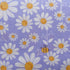 Light Purple Floral Fat Quarters Fabric Bundles,Pattern with Bees and Chamomile Daisy Flowers in Lavender Background, Quilting Fabric for DIY Hand...