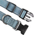 Joytale Reflective Dog Collar,Soft Neoprene Padded Breathable Nylon Pet Collar Adjustable for Large Dogs,Gray,L...