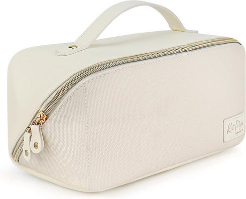 Large Capacity Travel Cosmetic Bag - Waterproof Travel Makeup Bag Organizer - Cosmetics Organizer Travel Make Up Bag for Women - Cute Makeup Bag f...