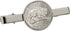 Westward Journey Bison Nickel Silvertone Tie Clip...