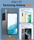 BNIUT for Samsung Galaxy S22 5G Case: Dual Layer Protective Heavy Duty Cell Phone Cover Shockproof Rugged with Non Slip Textured Back - Military P...