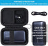 khanka Hard Travel Case for Anker 3-in-1 Fast Charging Charger with Built-in USB-C Cable/Anker 533 Power Bank/Anker Nano Power Bank,10000mAh Porta...